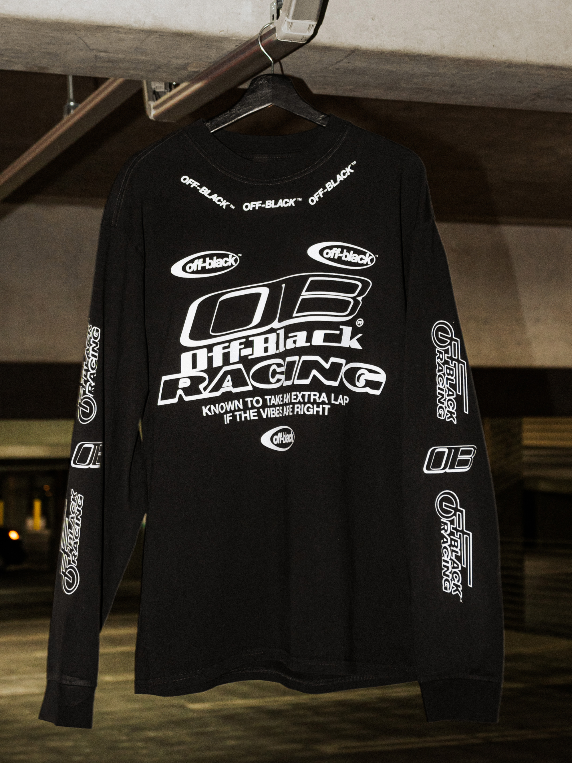 Pitstop L/S Tee – Off-Black™