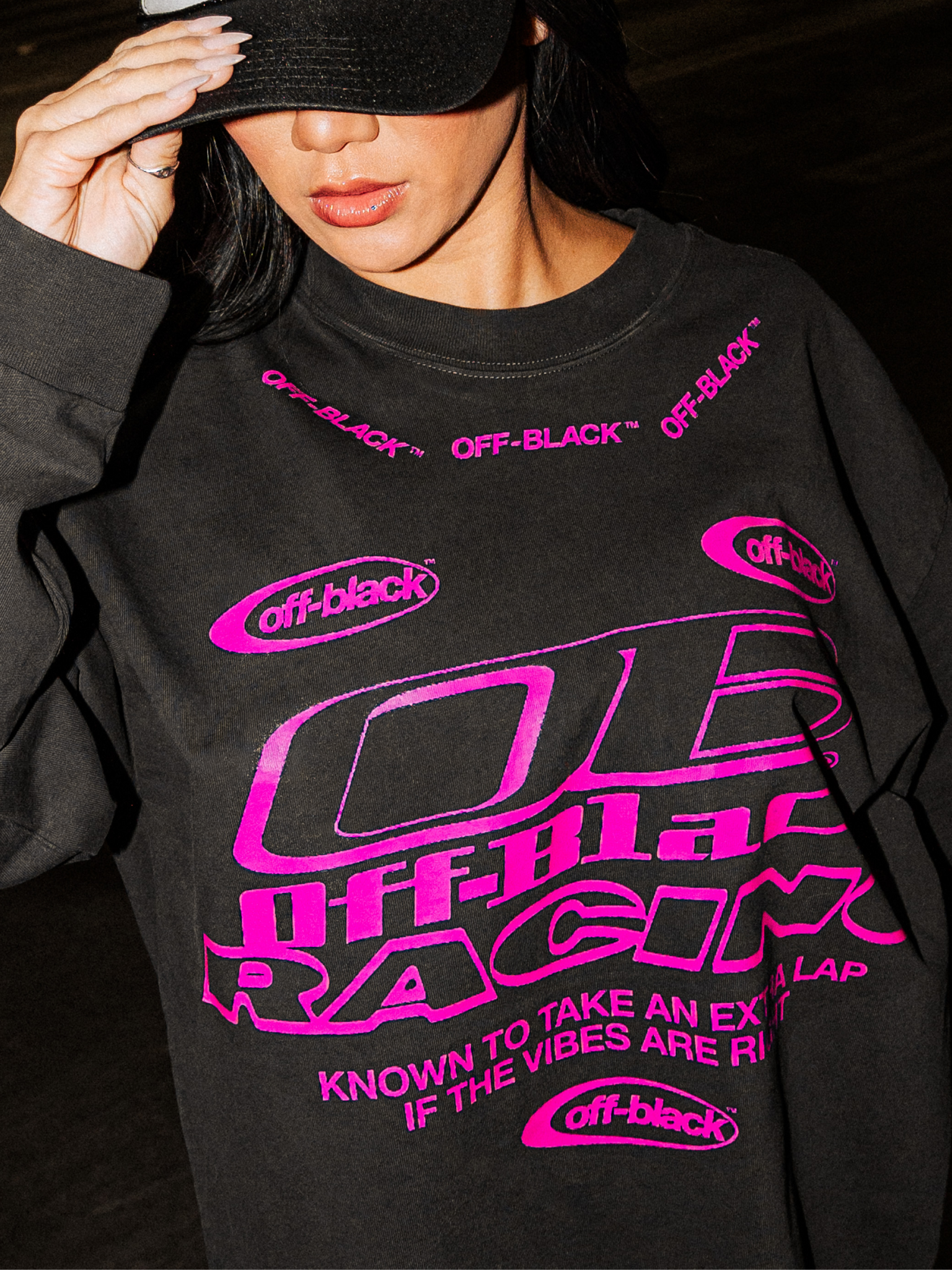 Pitstop L/S Tee (Pink)