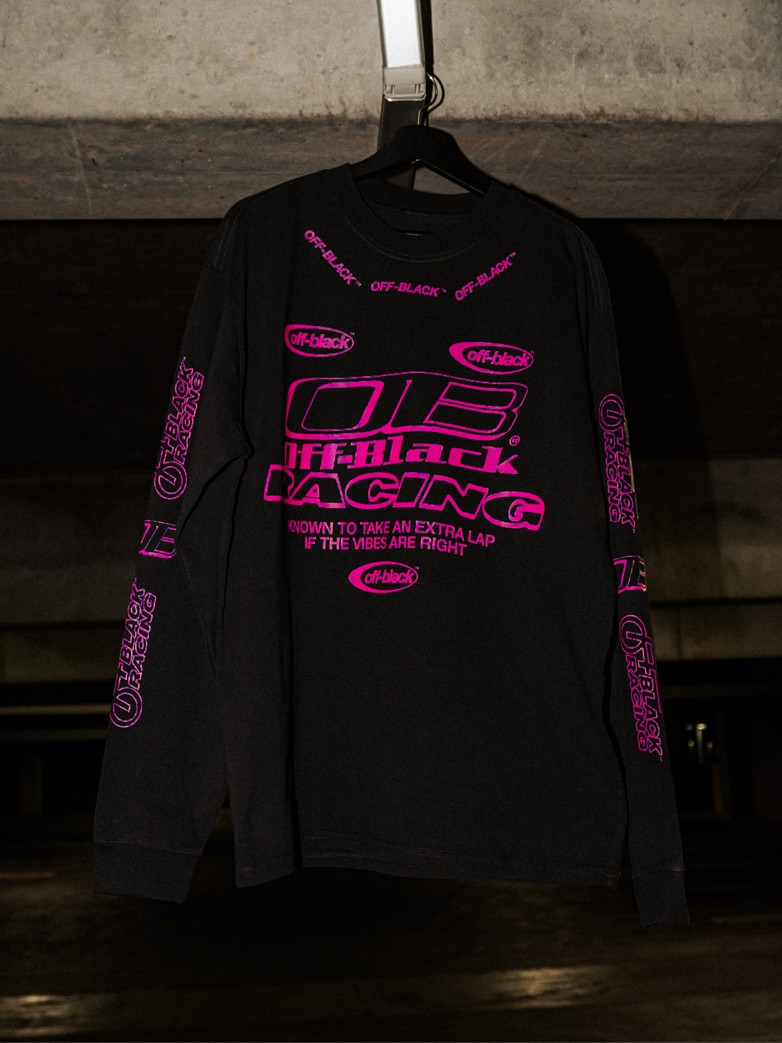 Pitstop L/S Tee (Pink)